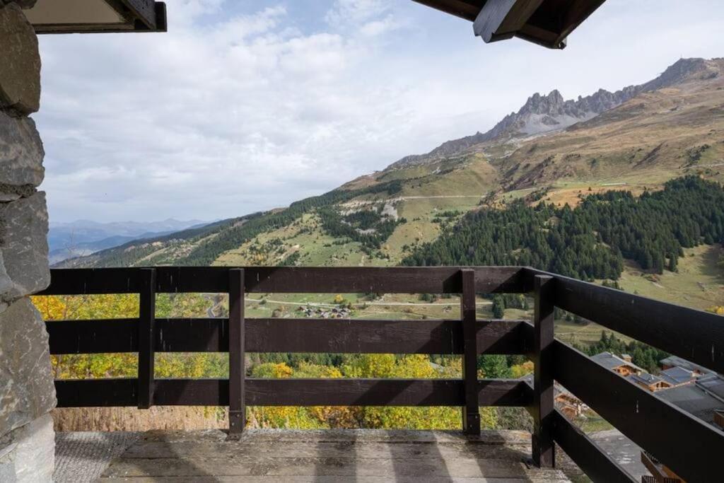 L'Arc-En-Ciel - Appartement Sur Les Hauteurs Du Mottaret Avec Acces Aux Pistes Les Allues Buitenkant foto
